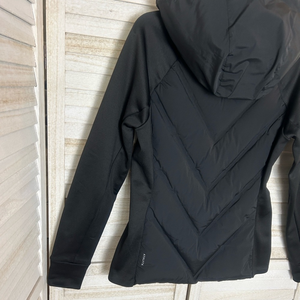 Athleta Inlet Jacket Quilted Down with Hood. Size Small - Picture 10 of 13